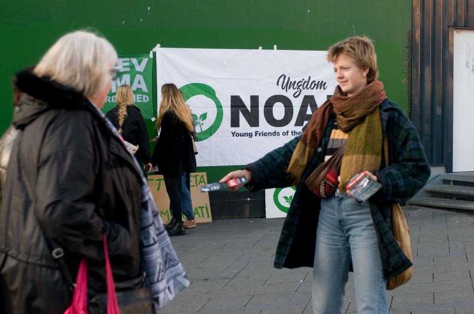 CETA-demo, Ungdom NOAH 